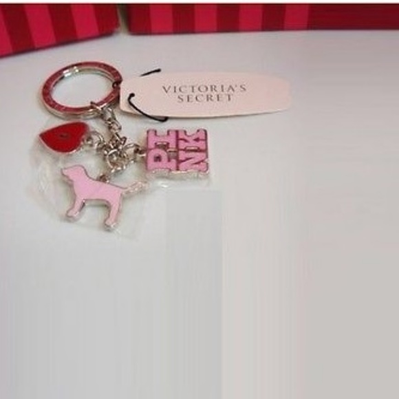 Victoria's Secret Pink Dog Key Chain Rare - Picture 8 of 8